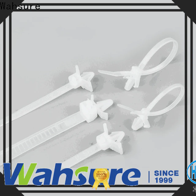 Wahsure self locking clear cable ties supply for industry