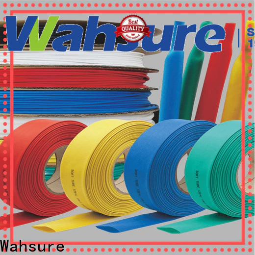 Wahsure flexible best heat shrink tubing manufacturers for industry