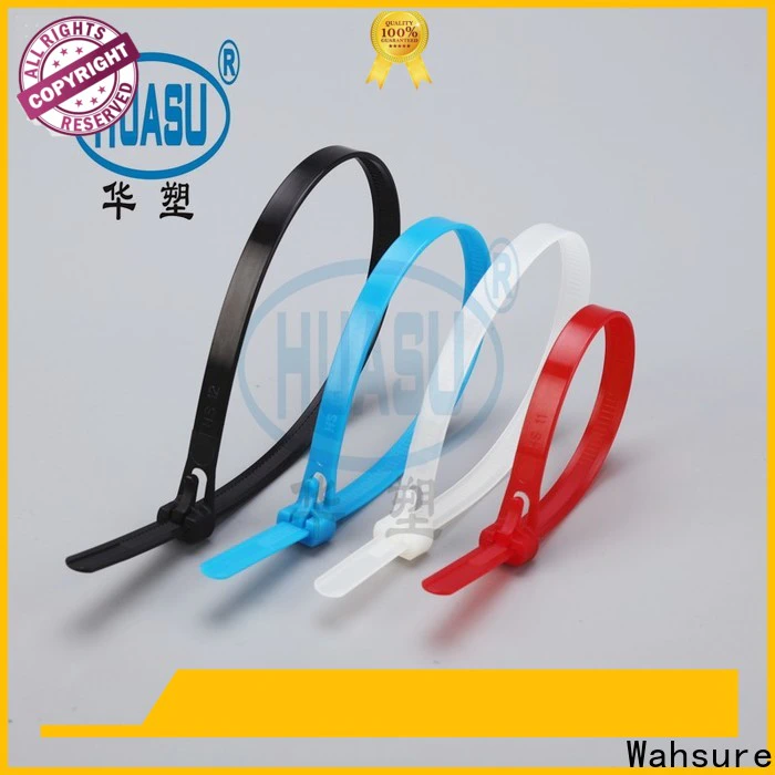 Wahsure high-quality cable ties wholesale manufacturers for business