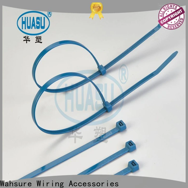 Wahsure clear cable ties factory for industry