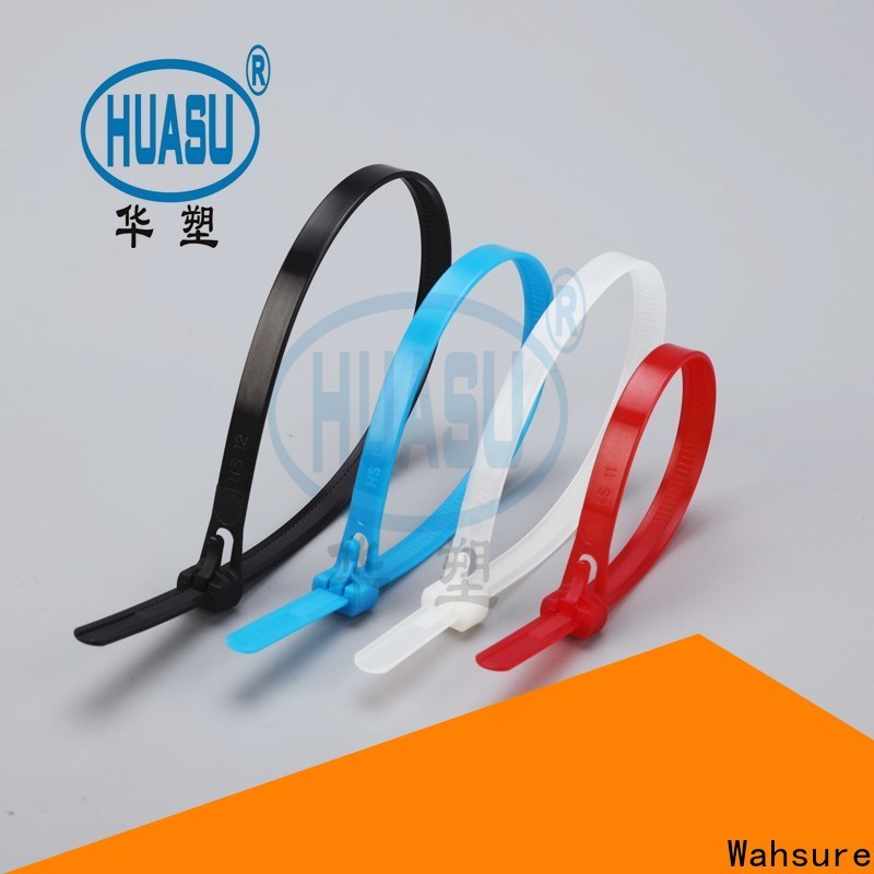 Wahsure best cable ties wholesale suppliers for wire