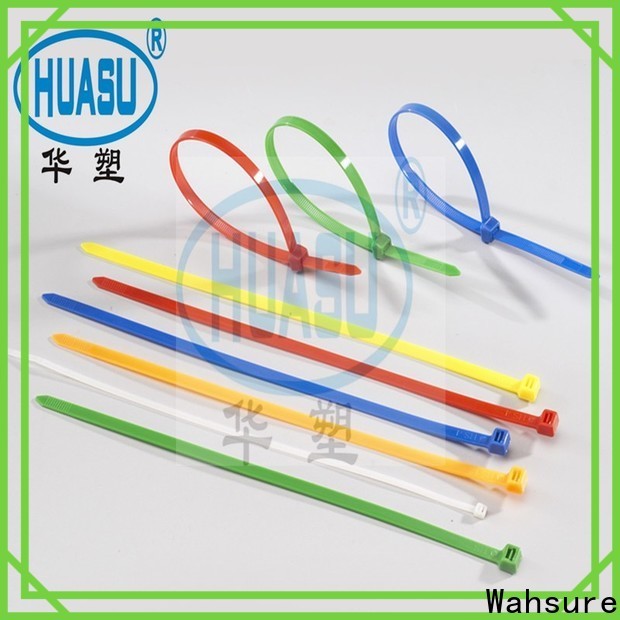 Wahsure new cable ties wholesale manufacturers for industry