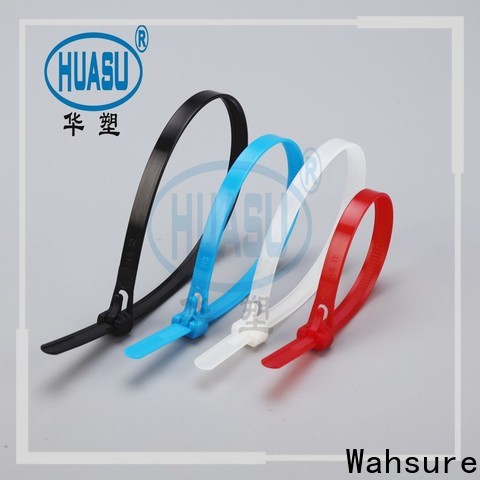 Wahsure self locking best cable ties factory for industry