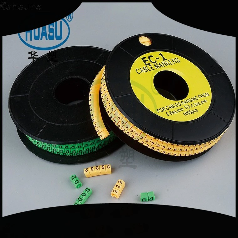 Wahsure high-quality cable markers supply for industry