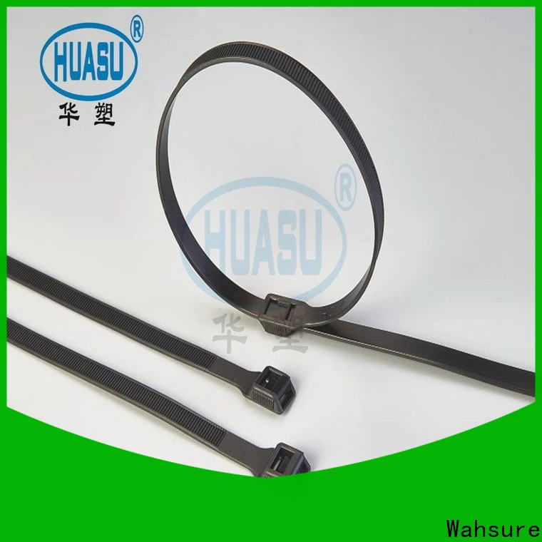 Wahsure self locking cheap cable ties suppliers for wire