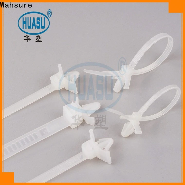 Wahsure top clear cable ties suppliers for wire