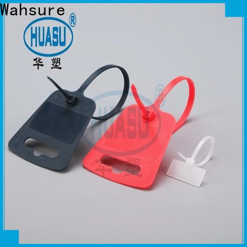 Wahsure auto cheap cable ties factory for industry