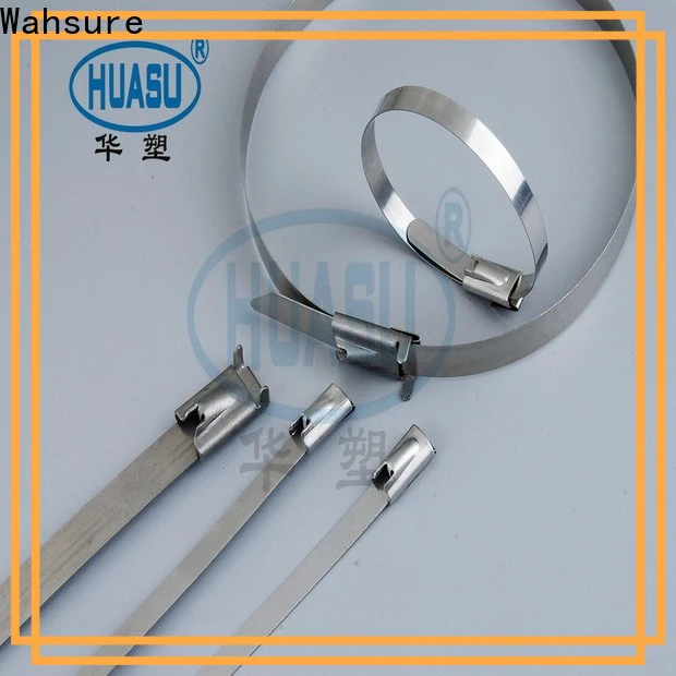 Wahsure high-quality electrical cable ties suppliers for wire