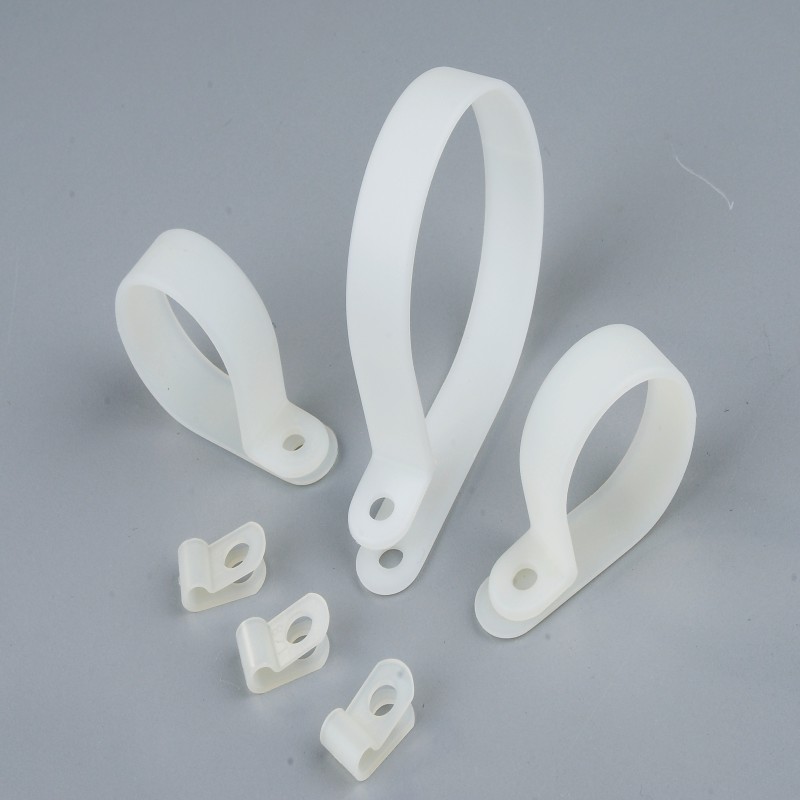Custom Plastic R Type Cable Clamp Wholesale