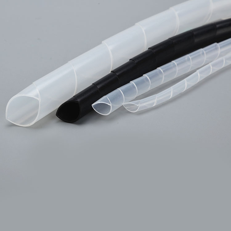 Factory Direct Sale PE Cable Spiral Sleeve Spiral Wrapping Band