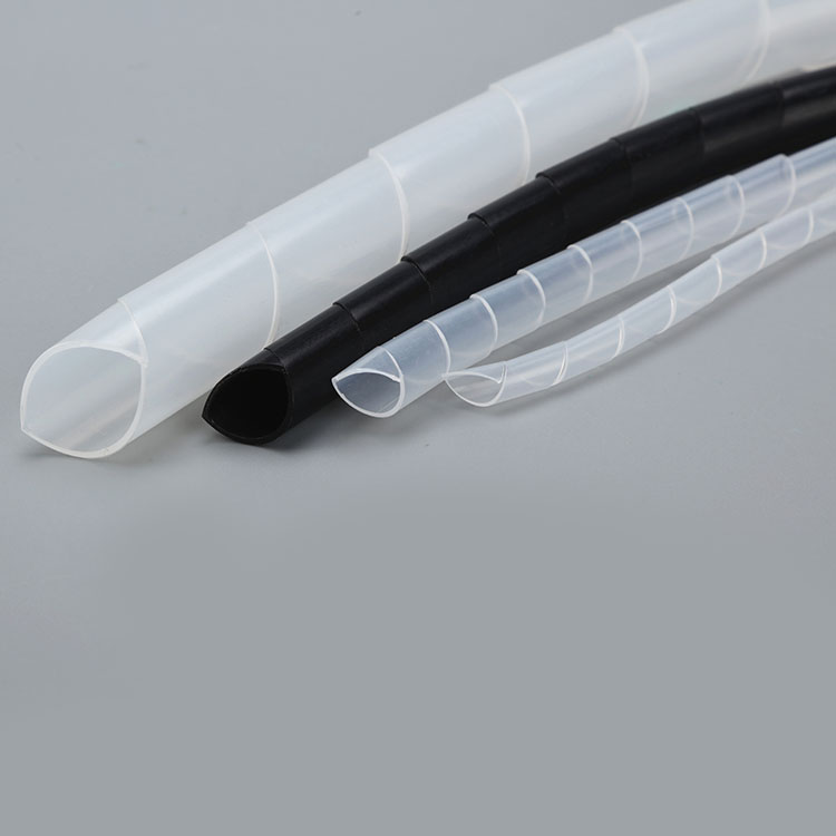 Good Quality Manufactured flame retardant plastic spiral wrap cable wrap spiral wrapping manager rod band