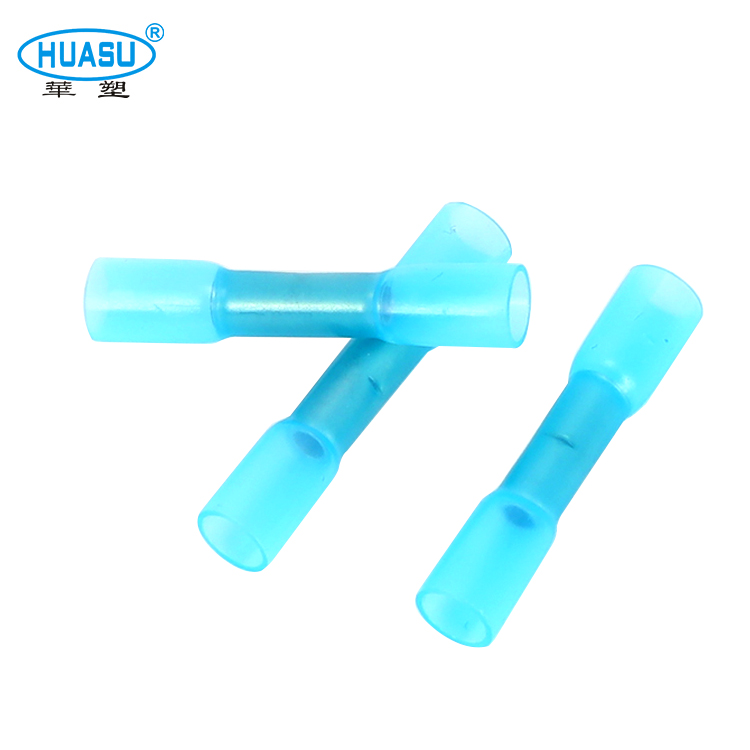 High Quality Nylon Tinned Copper Yellow 12-10 AWG Wire Connectors Electrical Crimp Butt Connector Fully Insulated Splice